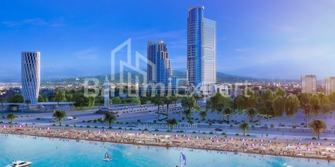 آپارتمان 43.2 متر مربع - کوچه قهرمانان, Batumi, گرجستان