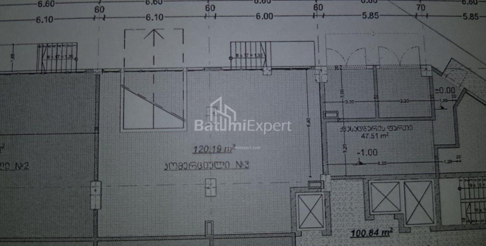 آپارتمان 120 متر مربع - یوریوسکایا, Batumi, گرجستان