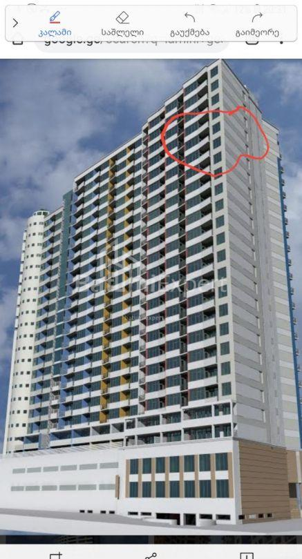 آپارتمان 98 متر مربع - یوسف کوبالادزه, Batumi, گرجستان