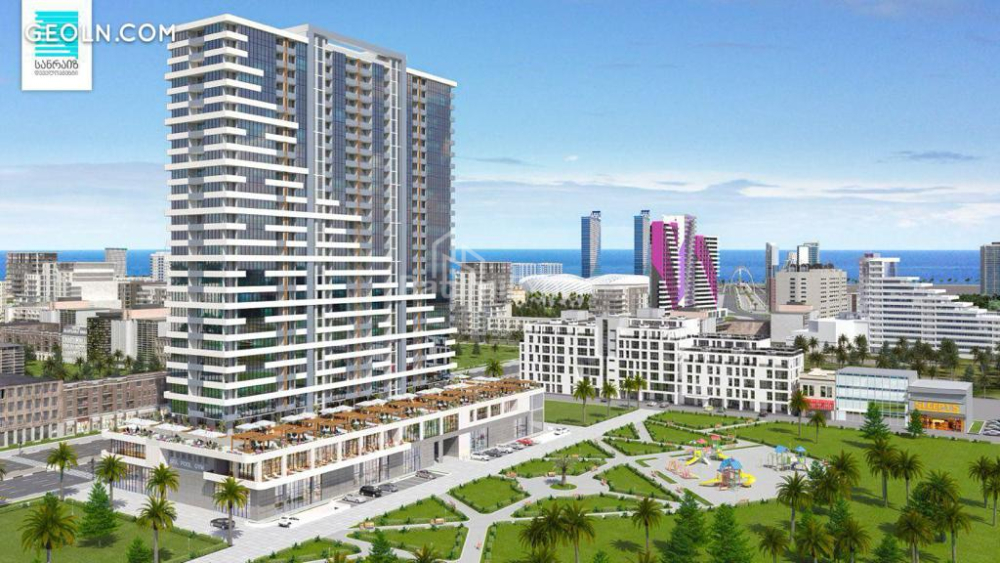 آپارتمان 46.3 متر مربع - ژیولی شارتاوا, Batumi, گرجستان