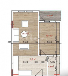 آپارتمان 2-комн 58 m² - ایلیا چاوچاوادزه, Batumi