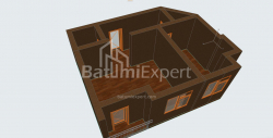 آپارتمان 55 متر مربع - یوریوسکایا, Batumi, گرجستان