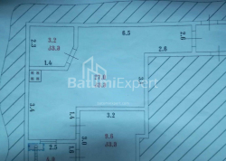 آپارتمان 1-комн 48 m² - یوریوسکایا, Batumi