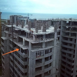 شی در حال ساخت 1-комн 36 m² - کلانتر خیمشیاشویلی, Batumi