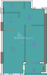 آپارتمان 57 متر مربع - اکوتیم تاکایشویلی, Batumi, گرجستان