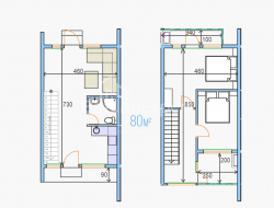 خانه شخصی 3-комн 80 m² - بزرگراه فرودگاه, Batumi