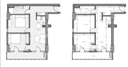 آپارتمان 3-комн 56.3 m² - شالوا ایناساریدزه, Batumi